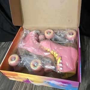 Impala Vegan Roller Skates (Pink/Yellow)